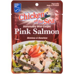 Chicken of the Sea Premium Skinless & Boneless Pink Salmon, 2.5 oz. (Pack of 12)