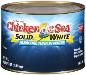 Chicken of the Sea Solid White Albacore in Water, 66.5-Ounce Can