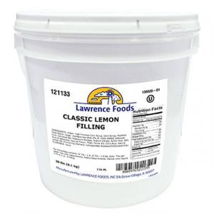 Lawrence Foods Filling Lemon Case 20lbs (PACK OF 1)