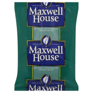 Maxwell House Decaffeinated Coffee, 1.5 Oz., Box Of 42