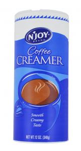 N'Joy Sugar Foods Non Dairy Canister Creamer 12oz (PACK OF 24)