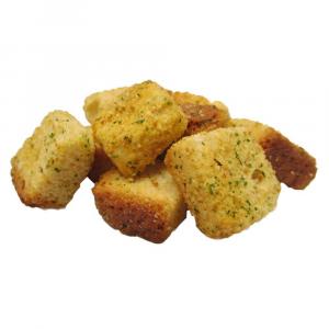 Burry Foodservice Seasoned Homestyle Crouton (2.25 lb. Packs, 4 Per Case)