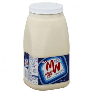 KRAFT Bulk Miracle Whip Mayonnaise, 1 gal. Jug (Pack of 4)