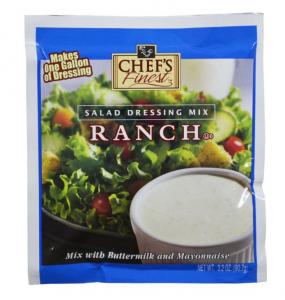 Chef'S Finest Sugar Foods Chef Finest Ranch Dressing (3.2 OZ, 18 Per Case)