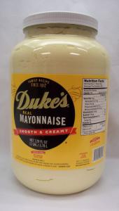 Dukes Sugar Free Mayonnaise, 1 Gallon -- 4 per case. - Condiments Sauces