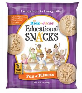 Dick & Jane, Educational Snack, Fun And Fitness (1 OZ, 120 Per Case)