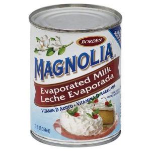 Borden Magnolia Evaporated Milk, Vitamin D Added (12 Fl.Oz, 24 Per Case)
