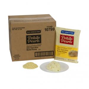 Basic American Foods Excel Original Butter Mashed Potatoes, 28 Ounce -- 12 per case.