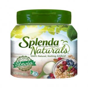 Splenda Naturals Stevia Sweetener Jar 9.8 Oz-- Zero Calorie Stevia Sweetener. 100% Natural, Nothing Artificial