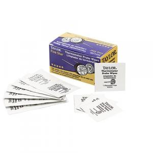 Taylor 9999N - Thermometer Probe Wipes, HACCP, Box of 100