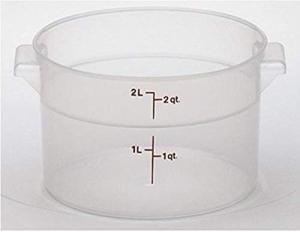 Cambro RFS2PP190 Translucent Rounds 2 qt