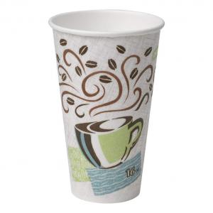 Dixie PerfecTouch 16 oz. Insulated Paper Hot Coffee Cup(Georgia-Pacific), 5356CD, 1,000 Ct(50/Sleeve, 20 Sleeves/Case)