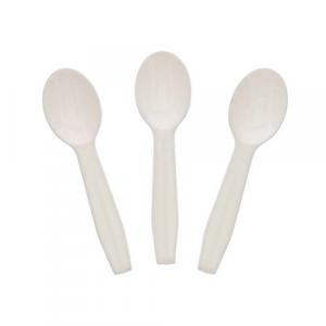 Royal Taster Spoon White Plastic, Package of 3000