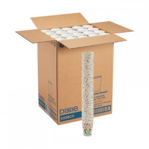 DixieÌâå¨ PerfecTouchÌâå¨ 8 oz. Insulated Paper Hot Coffee Cup, 5338