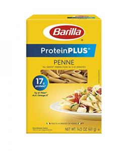 Barilla Proteinplus Multigrain Pasta, Penne, 14.5 Oz (Pack Of 12)