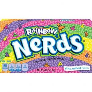 Nerds Rainbow Candy, Video Box, 5 Ounce (Pack of 12)