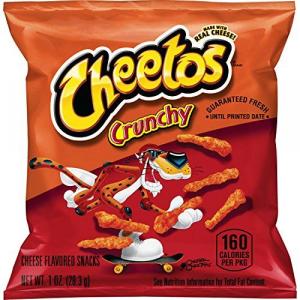 Cheetos Crunchy Cheese Flavored Snacks, 1 Ounce (Pack of 104)
