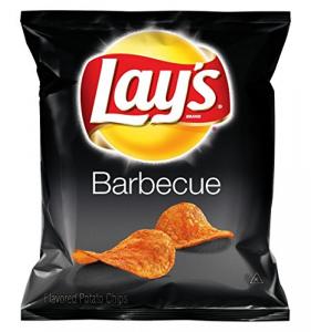 Lay's Barbecue Flavored Potato Chips, 1 Ounce (Pack of 104)
