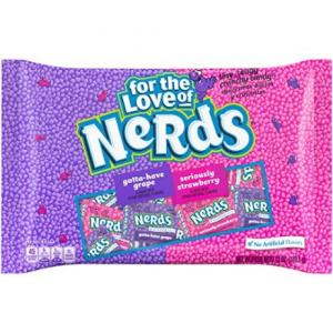Wonka Nerds Grape Strawberry Candy Bulk Case (12 Ounce Bags, Pack of 12)