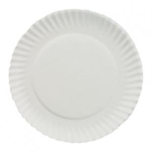 10 PACKS : AJM AJMPP6GRE Green Label Paper Plates, Microwavable,