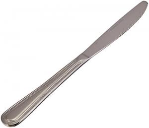 Winco 0005-08 12-Piece Dots Dinner Knife Set, 18-0 Stainless Steel