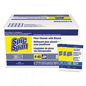 Spic & Span 02010 Powder Floor Cleaner W/Bleach (2.2 Oz, Case Of 45)