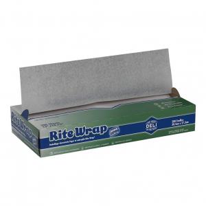 Rite-Wrap, RW126, White, Light-Weight Interfolded Dry Wax Deli Paper 10.75" Width x 12" Length by GP PRO (Georgia-Pacifi