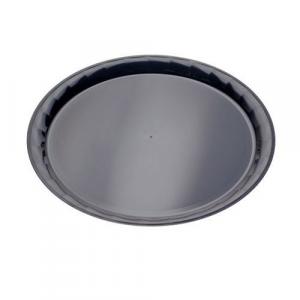 (Price/Case)Party Tray EMI-760B Tray Round Conserve Black 16 Inc