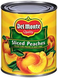 Del Monte Yellow Cling Peach Halves in Heavy Syrup (29 Ounce, Pack Of 6)