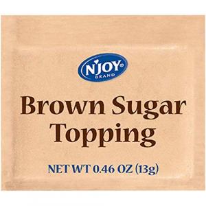 N'Joy Brown Sugar Topping For Oatmeal, 125 Count