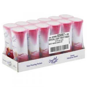 Crystal Light Fruit Punch Drink Mix, 2.04 Ounce -- 12 per case.