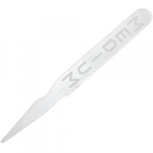 Handgards White Medium Disposable Plastic Steak Marker - 2000 per case.