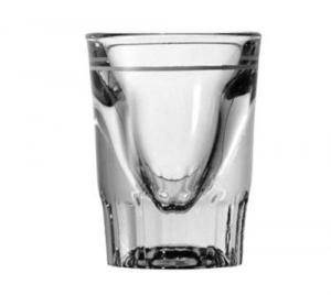 Anchor Hocking 3/4 Ounce Line, 1-1/2 Ounce Whiskey Glass - 48 per case