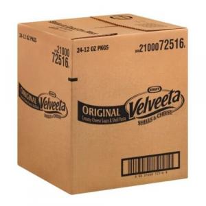 Velveeta Shells And Cheese Dinner Entree, 12 Ounce --24 Case