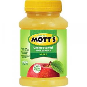 Mott's Unsweetened Applesauce, 23 oz jars (Pack of 12)