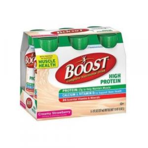 (Price/CASE)Boost 00041679944363 Boost High Protein Strawberry M