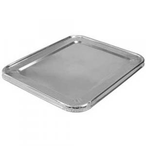 Handi Foil Full Curl 1/2 Steam Table Lid - 100 per case.