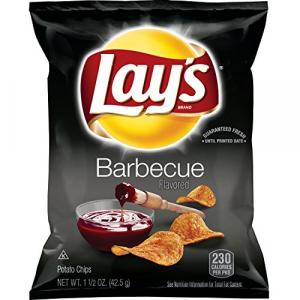 Lay's Barbecue Flavored Potato Chips, 1.5 Ounce (Pack of 64)