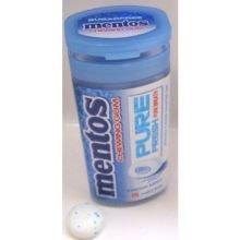 Mentos Pure Fresh Mint Fresh Gum -- 36 per case.
