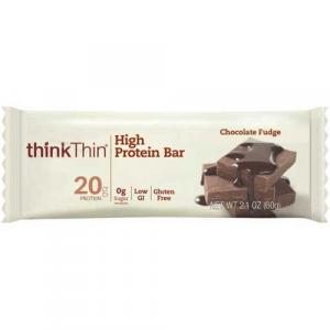 Think Thin Chocolate Fudge Bar, 2.1 Ounce -- 120 per case.