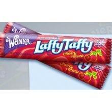 Wonka Laffy Taffy Cherry Candy, 1.5 Ounce -- 288 per case.