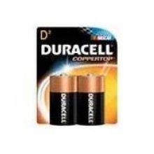 Duracell D Size Cop/top Duracell Battery, 1.5 Volt - 96 / case.