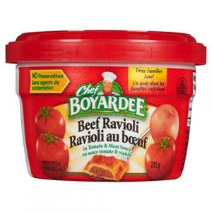 Chef Boyardee Beef Ravioli, 7.5-Ounce Microwavable Bowls (Pack of 12)