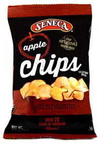 Seneca Cinnamon Apple Chips - 2.5 oz. bag, 12 per case