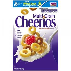 Cheerios Multi Grain Cereal, 12 Ounce -- 10 per case.