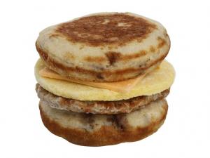 Day N Night Bites Maple Hot Cake with Sausage Egg and Cheese, 5.