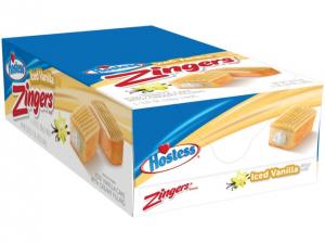 Hostess Zinger Vanilla 3.81oz 6count (PACK OF 6)