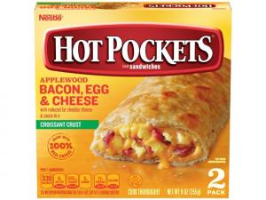 Nestle Hot Pockets Bacon Egg And Cheese Sandwich 9oz (PACK OF 8)
