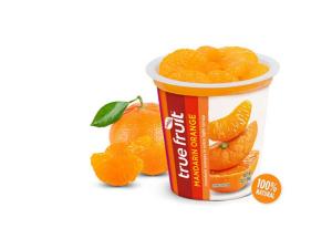 Sundia True Fruit Mandarin Orange with Lid 7oz (PACK OF 12)
