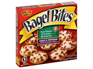 Bagel Bites Frozen Pizza & Appetizers Cheese Pepperoni 7oz (PACK OF 8)